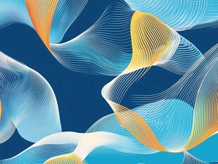 动感波纹抽象图案背景