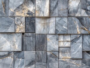 灰色大理石拼接墙面纹理