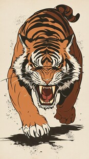 咆哮猛虎 尽显王者霸气