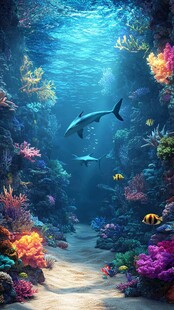 梦幻海底世界的奇妙景观