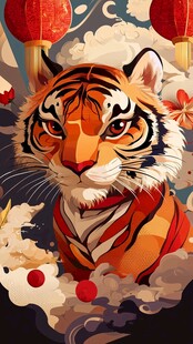 国风虎韵 传统祥瑞之象