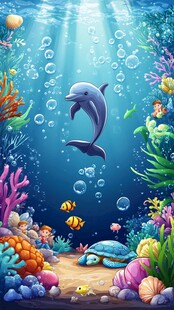 梦幻海底世界的奇妙邂逅