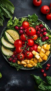 缤纷蔬果沙拉 健康美味