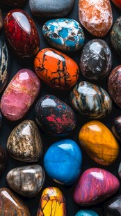 多彩斑斓的天然观赏石