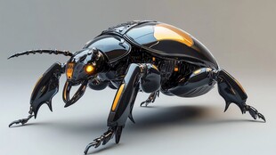 机械甲虫 未来科技新宠