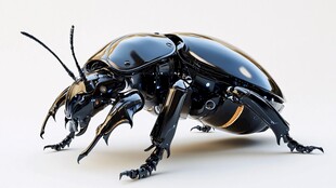 机械甲虫造型酷炫