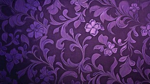 紫色花卉纹理图案背景