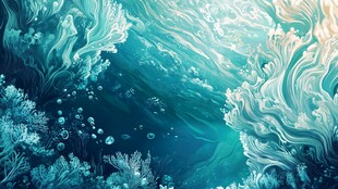 梦幻海底世界奇幻景观