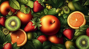 缤纷水果 开启视觉盛宴