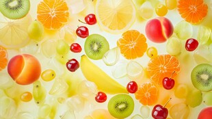 缤纷多彩水果切片大集合