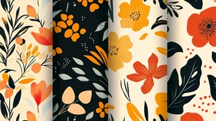 花卉植物图案创意设计