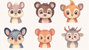 可爱小动物头像集合