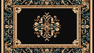 古典精美花纹装饰图案