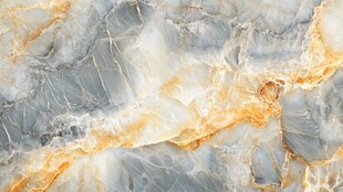 灰白黄大理石纹理特写