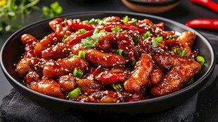 香辣美味虎皮鸡爪