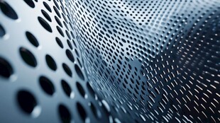 金属穿孔纹理科技风背景