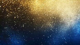 梦幻星空粒子背景图