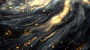 黑金流光纹理梦幻背景