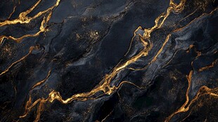 黑金大理石纹理奢华质感
