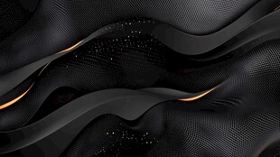 黑色动感线条科技风背景