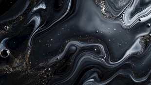 黑色大理石纹理抽象背景