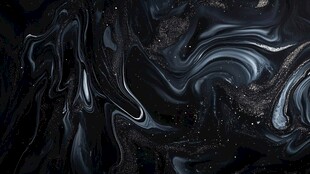 黑色流体艺术纹理背景图