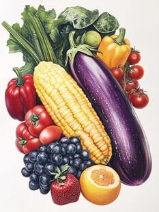 缤纷果蔬组合