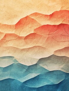 多彩抽象山峦纹理背景图