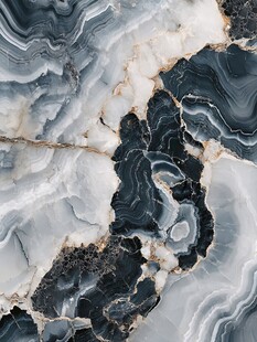 黑白纹大理石纹理图案