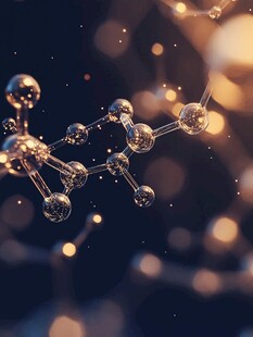 分子结构的璀璨微观世界