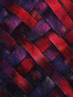 多彩交织皮革纹理图案