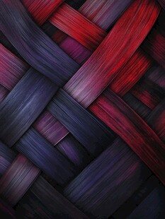 彩色交织发丝纹理图案