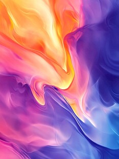 梦幻流体色彩艺术背景