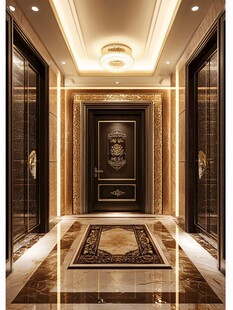 豪华入户门厅精致设计