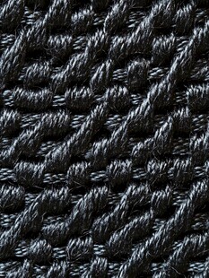 黑色编织纹理特写