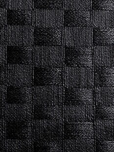 黑色方格纹理织物