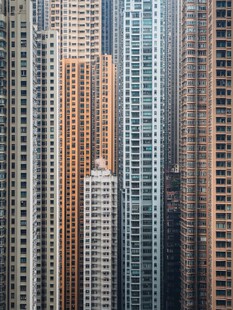 都市林立高楼景观