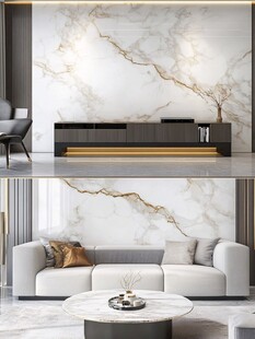 大理石纹理客厅优雅设计