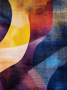抽象多彩几何纹理艺术图案