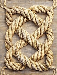 绳结艺术 精美编织绳造型