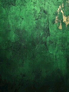 深绿斑驳墙面纹理背景