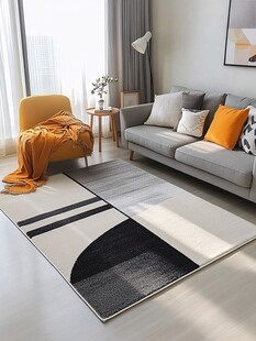 现代简约风客厅地毯展示