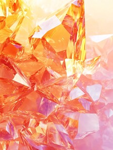 炫彩梦幻水晶宝石景观