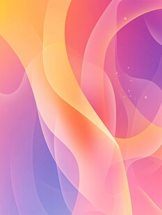 梦幻渐变流体背景图案