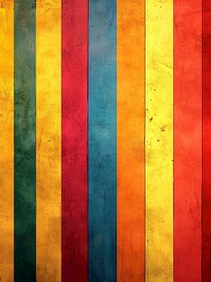 多彩竖条纹复古背景图案