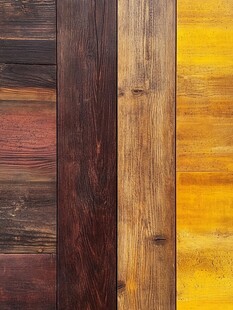 多彩木纹拼接纹理展示