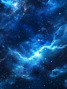 梦幻深邃的宇宙星空图景
