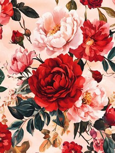 繁花锦簇花卉图案