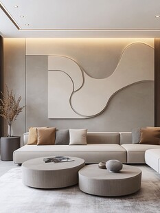 现代简约风客厅优雅空间