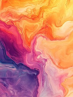 梦幻色彩流体艺术纹理